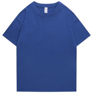 Camisas personalizadas para hombre, Camisetas básicas 220GSM lisas de algodón, camisetas casuales de verano con diseño de hombros caídos para hombres y mujeres de talla grande - Product Image 1