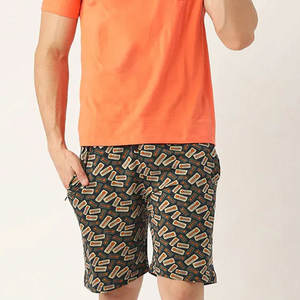 Grand short de sport de luxe pour hommes, motif solide, anti-rides, vêtements de rue, basket-ball, sublimation professionnelle, tissu en toile de style décontracté - Product Image 5