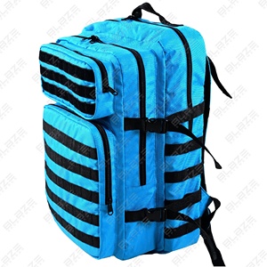 Unisex Heavy-Duty Gym <b>Backpack</b> Customizable Beaded Metal Belts Durable Waterproof Lightweight <b>Multi</b>-<b>Compartment</b> Bag for Adults - Product Image 1