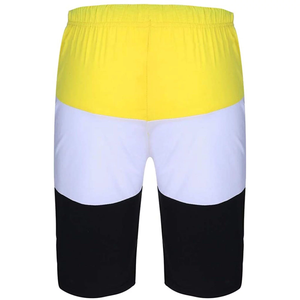 Été Nouveau Style Hommes Casual Striped Loose Knitting Sports 2-Piece Set Short T-Shirt à manches courtes 3D Thermal Breathable - Product Image 4