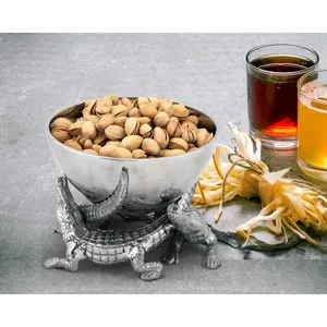 ชามตกแต่งลายทองแดงโบราณ ผิวสัมผัสลายวน ปลอดภัย ทนความร้อน ผลิตจากกระเบื้องเนื้อละเอียด เป็นมิตรกับสิ่งแวดล้อม ใช้งานได้จริง ดีไซน์หรูหรา ชุบเคลือบอย่างดี - Product Image 2