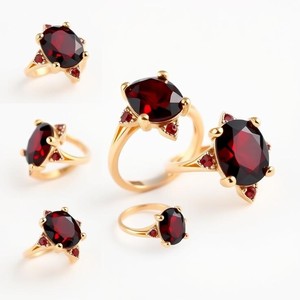 Anillo de Plata de Ley 925 con ajuste Unisex, compromiso romántico, boda, fiestas de fábrica en blanco - Product Image 4