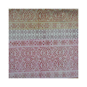 Rukhsana เสื้อเชิ้ตผ้าคอตตอนเนื้อนุ่มสำหรับวิ่ง150gsm ผ้าคอตตอนทอพิมพ์ลายสีแดงเข้มผ้าสำหรับวิ่งมาใหม่2024 - Product Image 5