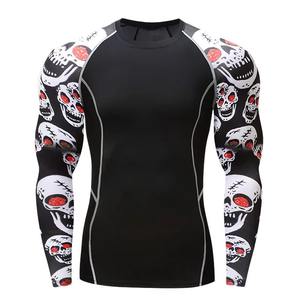 Camisetas de Manga Larga Personalizadas para Hombre, Protección Anti-UV, Transpirables, de Nailon/Poliéster, Diseño de Logotipo Personalizado, Servicio OEM Disponible - Product Image 1