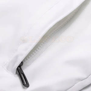 La chaqueta de bombardero de manga larga para hombre más vendida, hecha a medida con cuello levantado y tela de lona para el invierno, nuevo estilo - Product Image 4