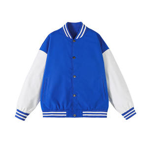 แจ็กเก็ตเบสบอลผ้าซาตินปักลายออกแบบได้ตามต้องการชื่อทีมและหมายเลขสำหรับผู้เริ่มต้น - Product Image 3