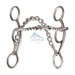 Professionals Choice Futurity Bit 5.5 "Embouchure torsadée de haute qualité Mèche d'entraînement de cheval Contrôle de la performance - Product Image 2