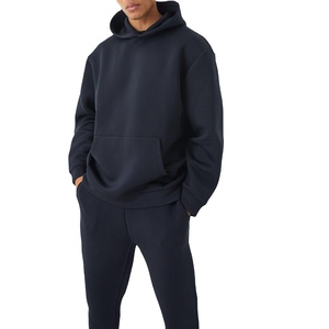 ชุดวอร์มผู้ชายสั่งตัดคุณภาพสูงสำหรับฤดูหนาว ทรงปกติ ผ้าฝ้าย 100% ระบายอากาศได้ดี ดีไซน์ 2 in 1 รุ่นปี 2026 - Product Image 2