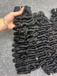 ผมต่อแบบชาวพม่าผมหยิกหลวมผมคนแบบทอจากเวียดนาม - Product Image 2