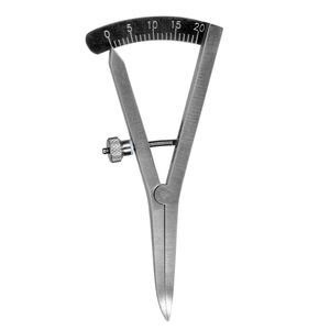 Casroviijo alat ukur dan penanda 20mm, kaliper pengukur medis bedah Ophthalmic ortopedi skala ditingkatkan - Product Image 4