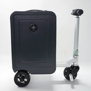 Aliotop Modern Smart Aluminum Frame 20-inch Lightweight Durable Anti-Theft Waterproof Hard Shell <b>Suitcase</b> Bluetooth Control - Product Image 1