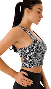 เสื้อชั้นในสตรีแบบไร้รอยต่อบุนวมเนื้อนุ่มเป็นพิเศษสำหรับออกกำลังกายเล่นโยคะวิ่งเข้ายิมสวมใส่สบาย - Product Image 3