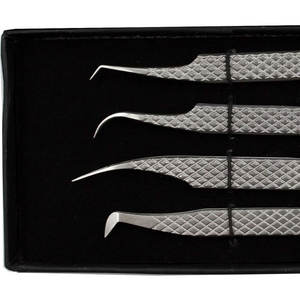 Durable Fiber Tip Tweezers for Electronics Hobby and Craft Projects Lightweight Fiber Tip Tweezers - Product Image 4