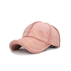 Gorra de Béisbol Retro Versátil para Mujer, Versión Coreana de Invierno, Terciopelo de Poliéster, Bordado 3D, Gorra de Pico de Pato, Cierre de Hebilla Metálica - Product Image 6