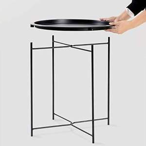 Table basse en aluminium artisanale moderne et élégante, table d'appoint contemporaine pour salon - Product Image 4
