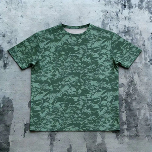 T-shirt en sublimation couleur pleine, design personnalisé, unisexe, décontracté, mode streetwear, écologique, séchage rapide, tricoté - Product Image 5