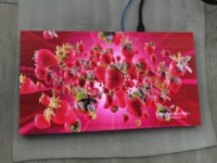 Module d'affichage LED alimenté par une batterie externe RGX, écran LED portable pour la publicité mobile et l'affichage d'événements