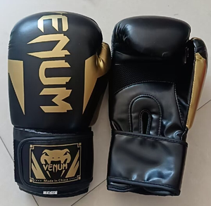 Venta al por mayor profesional 10 oz All-age guantes de boxeo de cuero logotipo personalizado atado Muay Thai MMA Kickboxing guantes de entrenamiento para gimnasio - Product Image 6