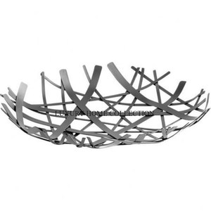 Handcrafted Wooden Iron Fruits and <b>Bread</b> <b>Basket</b> with a Unique Design Perfect for Farmhouse Style Interiors - Product Image 4