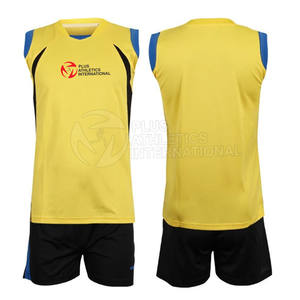 Paquete de uniforme de voleibol para hombres con ajuste atlético, colores y gráficos personalizables, conjunto de ropa deportiva de voleibol de secado rápido para hombres - Product Image 1