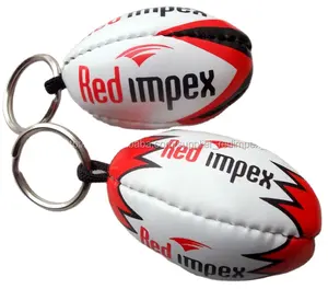 Hoge Kwaliteit Rugbybal Sleutelhanger Sportartikelen Voetbal Sleutelhanger Beste Kwaliteit Materiaal Export