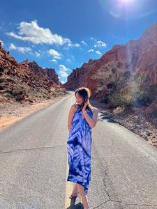 Style Vintage Nouveau Classique Coton Léger Coton Caftan Robe Classique Élégant Respirant Doux Caftan pour Femmes - Product Image 2