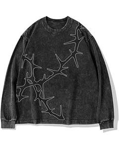 T-shirt tricoté à manches courtes 100% coton délavé à l'acide pour hommes, logo personnalisable, derniers vêtements décontractés avec fibre de bambou - Product Image 6