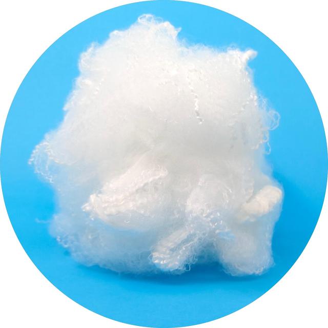 White Anti-UV Polyester Staple Fiber Virgin 1.4D*44mm PSF