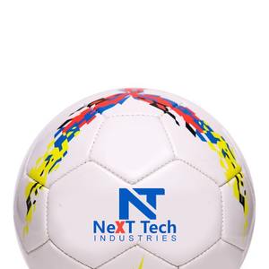 Balón de entrenamiento de fútbol de Next Tech Industries, material de PU para fines de entrenamiento con diseño personalizado y logotipo personalizado - Product Image 5