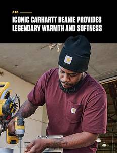 Gorro de Punto Suave y Cálido con Letras para Hombre, Gorro de Invierno - Product Image 2