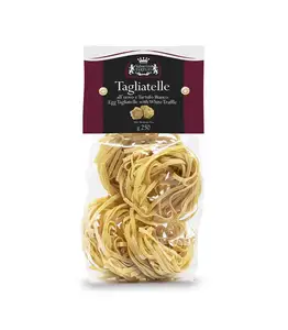 250g Tagliatelle Egg Pasta With White Truffle Durum Wheat Pasta Tuber Magnatum Pico Made In Italy