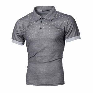 Camiseta Polo de Verano para Hombre, de Alta Calidad, Estilo Casual, con Logotipo Personalizado, Tallas Grandes, Premium - Product Image 1