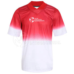 Jersey de fútbol americano con tejido elástico y logotipo de equipo bordado Jersey de fútbol americano - Product Image 1