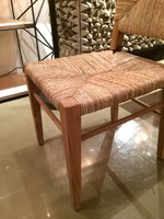 Chaise de salle à manger en jonc de mer, siège en jonc de mer, chaise de remplacement, décoration intérieure, fabriquée au Vietnam, FBA Amazon