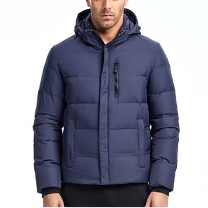 Veste matelassée personnalisée pour homme, streetwear camouflage, hiver, chaude, imperméable, légère, fournisseur d'usine OEM - Product Image 3