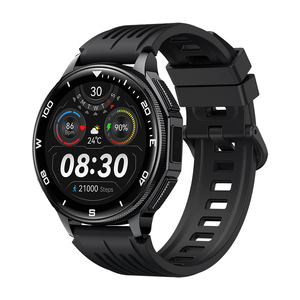 นาฬิกาสมาร์ทวอทช์ GPS หน้าจอสัมผัส AMOLED ขนาด 1.43 นิ้ว วัดอัตราการเต้นของหัวใจ ตรวจจับการนอนหลับ กันน้ำระดับ IP68 ตัวเรือนโลหะผสม สายซิลิโคนเจล - Product Image 2