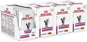 ROYAL CANIN Renal Veterinary Health Nutrition Comida para gatos Pollo húmedo 48x85g bolsas - Product Image 6