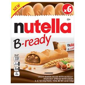 Waffle Nutella B Ready de la mejor calidad con relleno de avellana 132G - Product Image 4