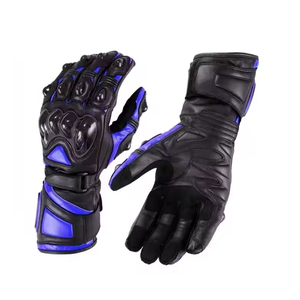 Gants de moto en cuir unisexe de haute qualité couleur d'hiver personnalisée conception tendance prix Offre Spéciale fabriqués au Pakistan - Product Image 3