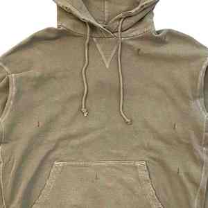 Sudaderas con capucha desgastadas para hombre con logotipo personalizado, Jersey desteñido, 100% algodón, servicio Oem de peso pesado, sudaderas con capucha de secado rápido antiarrugas para hombre - Product Image 5