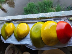 Bols en bambou naturel de tailles multiples faits à la main/Ensemble de bols et cuillères en bambou de haute qualité - Product Image 3