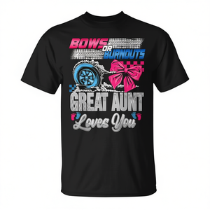 T-shirt Promozionale 'Nonna Ti Ama' per Rivelazione del Sesso del Bambino, per Burnouts o Bows - Product Image 2