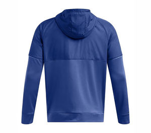 Haute qualité 350GSM survêtement en coton polyester lourd Baggy pull à capuche zippé fermeture éclair personnalisé sweats à capuche pour hommes - Product Image 6