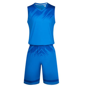 Uniforme de basket-ball personnalisé en sublimation, grande taille, respirant, séchage rapide, léger, style sans manches, dernier design disponible en tailles - Product Image 2