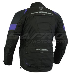 Veste de course moto haut de gamme pour homme Legend, toutes saisons, imperméable, respirante, en Cordura/cuir/polyester, hiver - Product Image 6