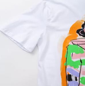 เสื้อยืดผ้าคอตตอนดีไซน์เสื้อของผู้หญิงโลโก้ตามสั่ง - Product Image 6