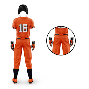 Nuevo precio razonable, uniforme de béisbol transpirable de secado rápido para hombres, conjunto de uniforme de béisbol de buena calidad hecho en Pakistán - Product Image 2