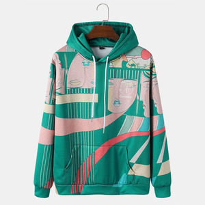 Sudadera con capucha unisex de alta calidad, ropa informal de invierno, gimnasio, fitness, venta al por mayor, sublimación personalizada, material polar, estampado sólido - Product Image 1