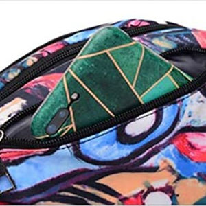 2026 Latest Style Printed Waist Bag Polyester Made Multi Purpose Waist Bag Outdoor Use Waist Bag for Unisex High Quality - Product Image 2