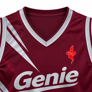 Conjunto de uniforme de baloncesto, camiseta personalizada para equipo, pantalones cortos, ropa deportiva transpirable de secado rápido para jugadores de baloncesto, entrenamiento, partidos de liga - Product Image 5